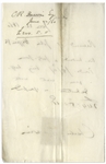 Charles Darwin Autograph Letter Signed From 1860, Just Weeks After ''On the Origin of Species'' Was Published -- Rare as Also Signed With His Full Name ''Charles Darwin''